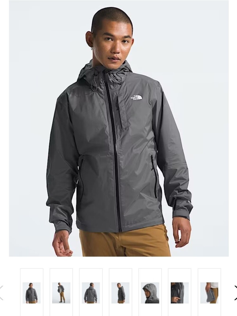 The North Face Men's Alta Vista Jacket Smoked Pearl Size Medium